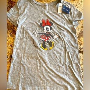 NWT Disney by Gap Minnie Mouse Tshirt Women’s Size M